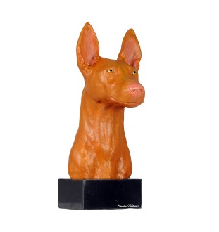 Pies faraona ręcznie pomalowana statuetka Art-Dog